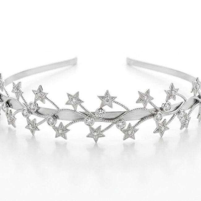 تيارا فضي نجمي STAR Tiara-طوق