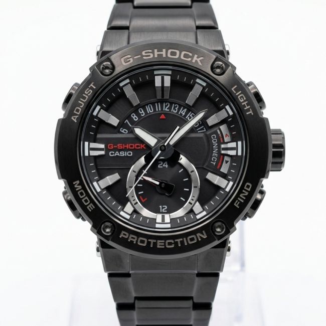 ساعة Casio G-Shock G-Steel - Black & black