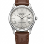ساعة Rolex - Dark brown & White