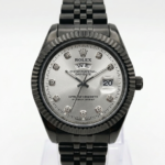 ساعة Rolex Day-Date - Black & Silver