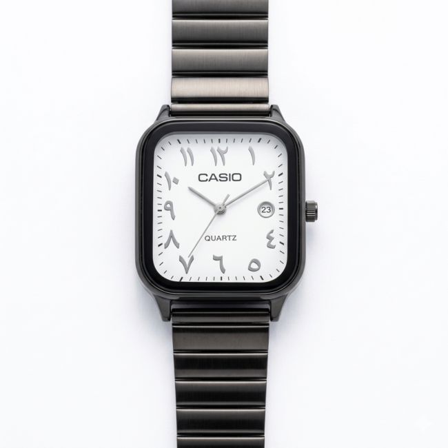 ساعة Casio LTP-V007 رجالي#1 - Black
