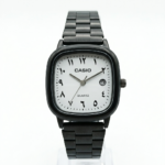 ساعة Casio Tank حريمي - Black & White