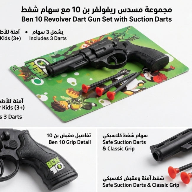 مسدس بن تن
